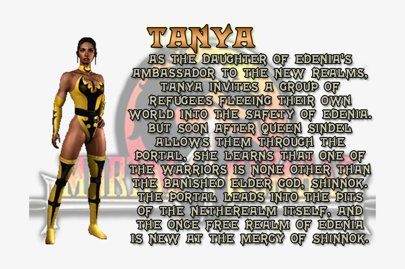 Tanya - Tanya Mortal Kombat 4, transparent png download