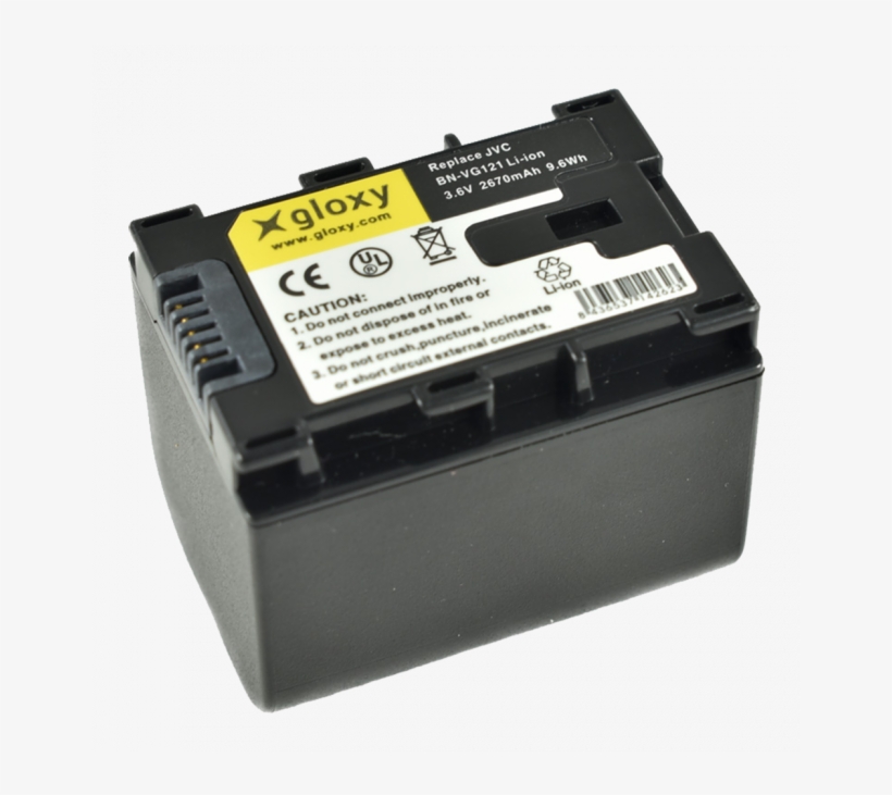 More Views - Batterie Jvc Bn-vg121 Compatible, transparent png download