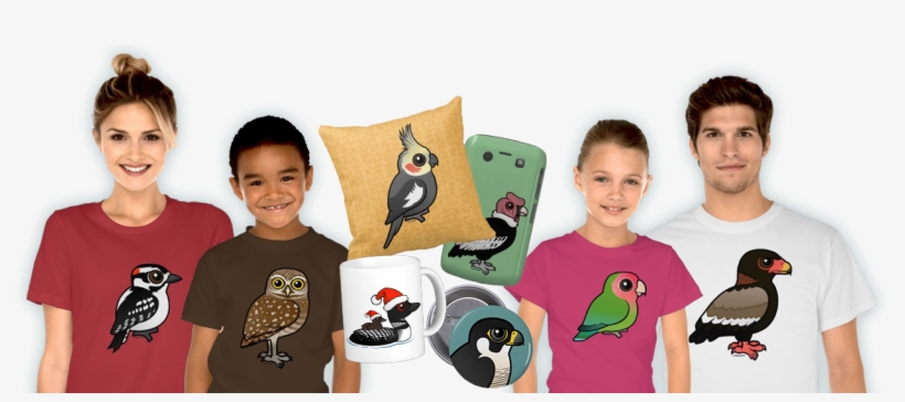 Birdorable Custom Shirts Gifts With Cute Birds Png - Cockatiel, transparent png download