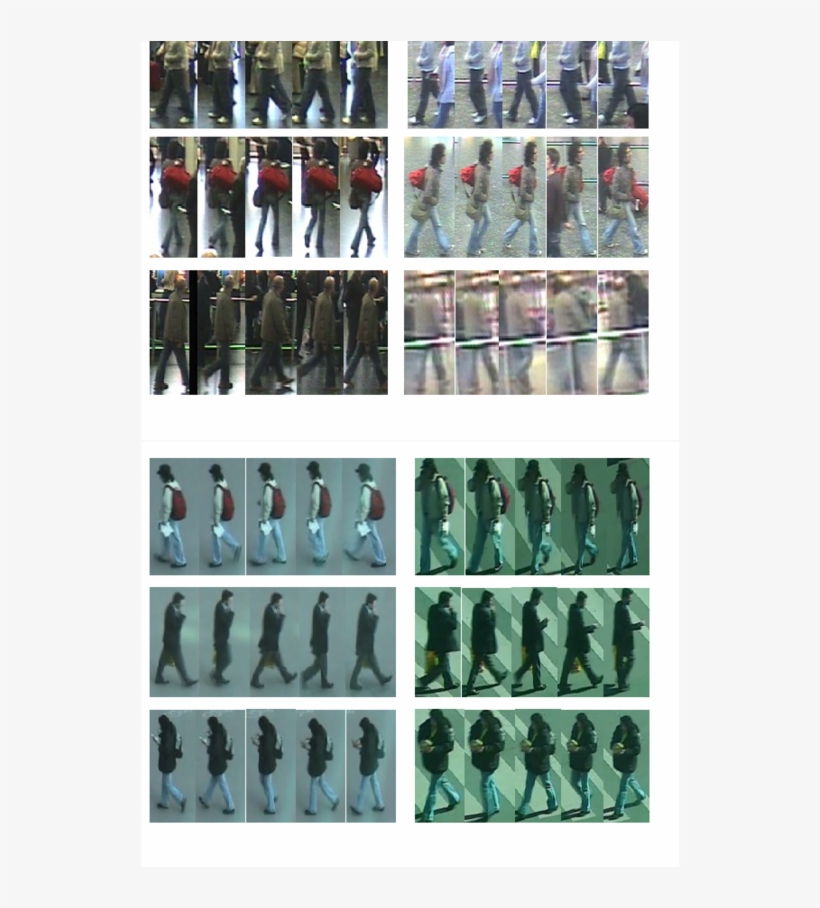 Example Pairs Of Image Sequence Of The Same Pedestrian - Liquor Store, transparent png download