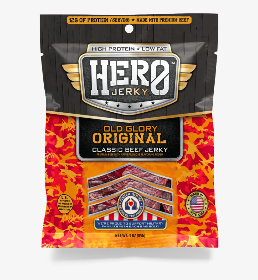 Hero™ Beef Jerky - Fisher House, transparent png download
