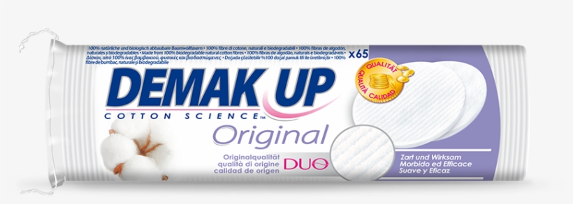 Demak Up Expert Round Cotton Pads - Expert Round Cotton, transparent png download