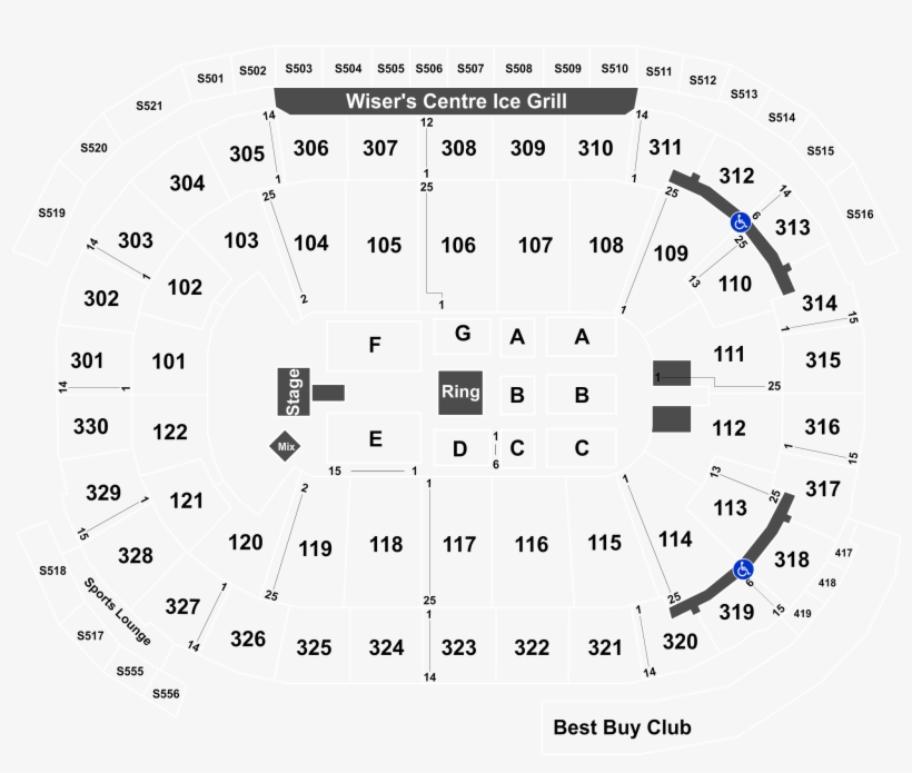 Road To Wrestlemania At Rogers Arena, Vancouver British - Rogers Arena, transparent png download