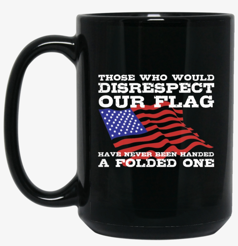 Veteran Mug Folded Flag Memorial Day Mug - Mug, transparent png download