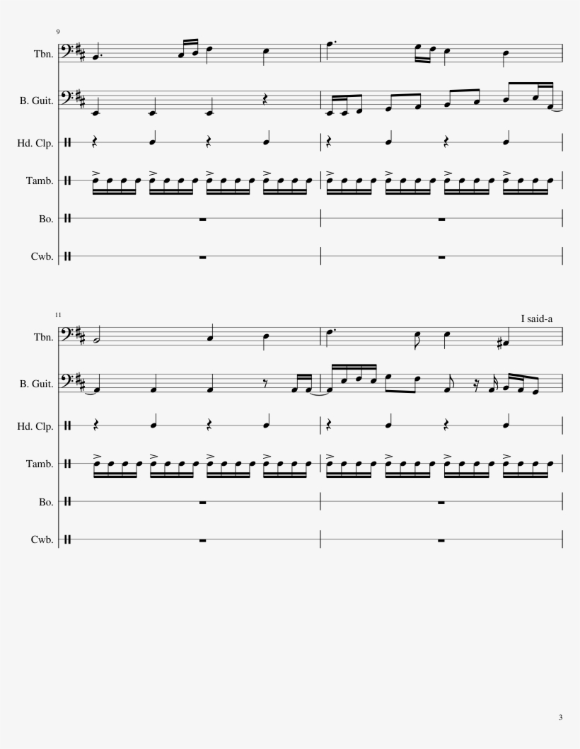 Monster Hunter Generations - Drum Studies (sheet Music), transparent png download