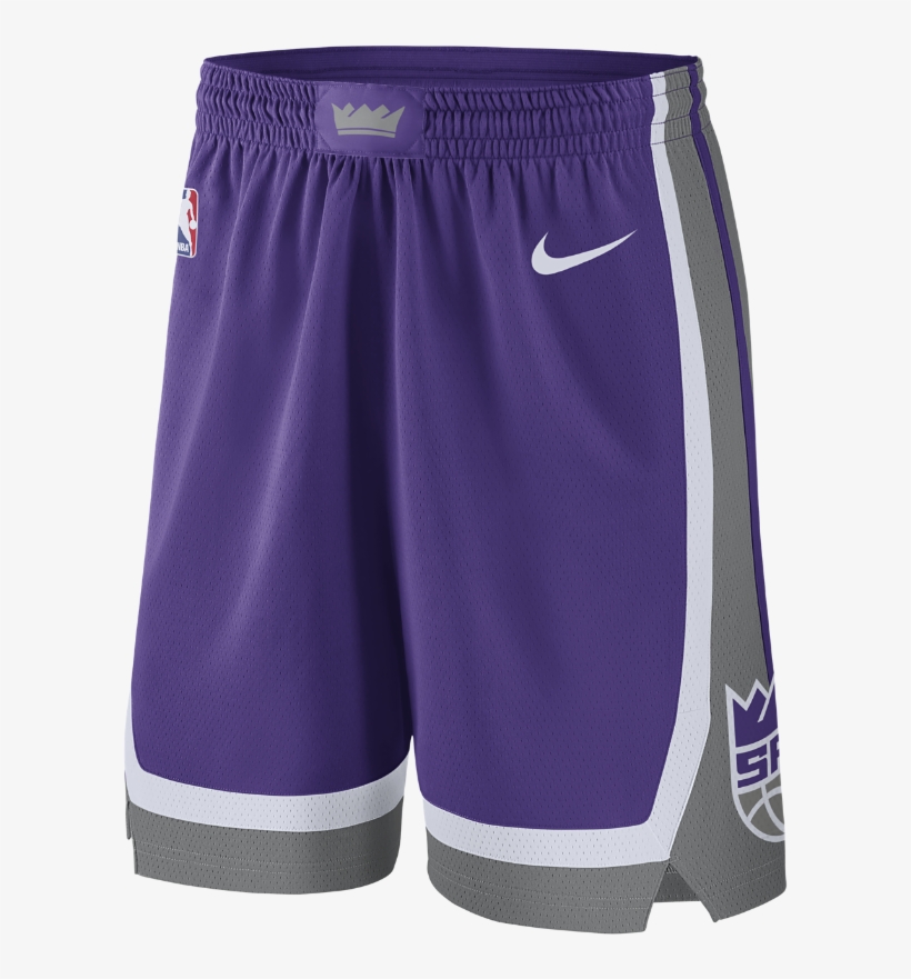 Sacramento Kings Nike Icon Edition Swingman Men's Nba - Sacramento Kings Shorts, transparent png download