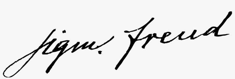 Open - Firma De Sigmund Freud, transparent png download