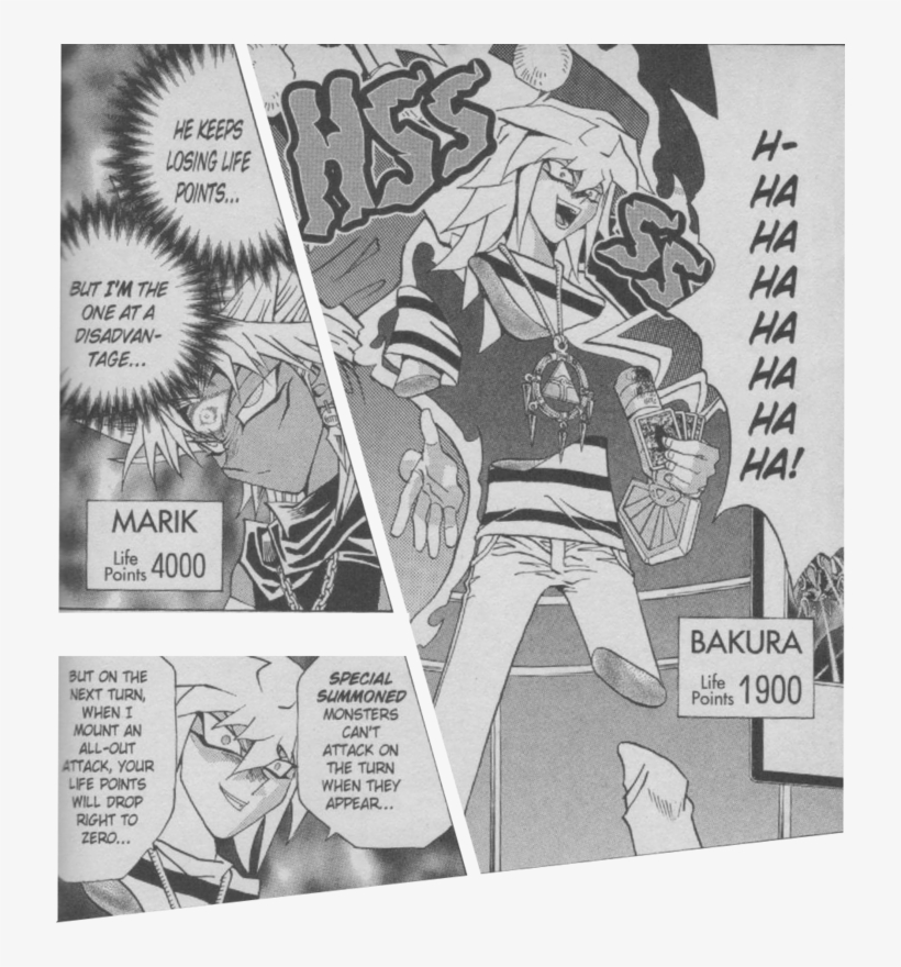 Image - Dark Bakura Manga, transparent png download