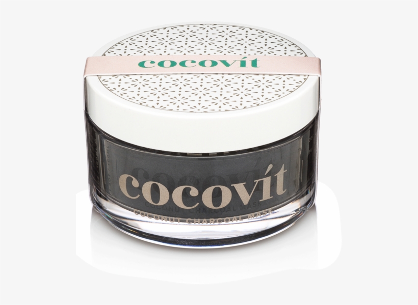 “two Blocks From The Coconut Farm, We Grow Ginseng, - Cocovit Organic Activated Coconut Charcoal Face Mask, transparent png download