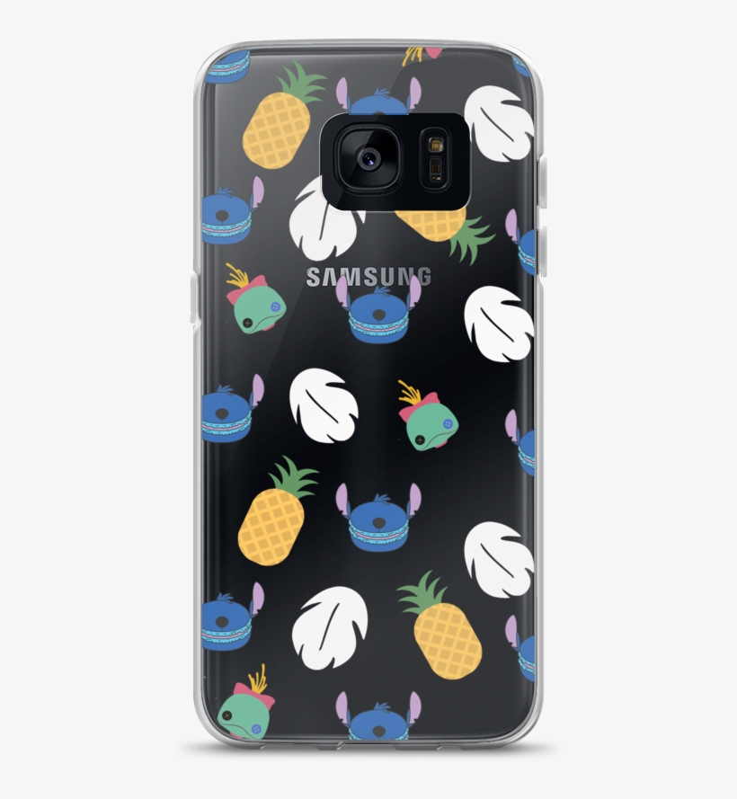 Stitch Pattern Mockup Case On Phone Samsung Galaxy, transparent png download