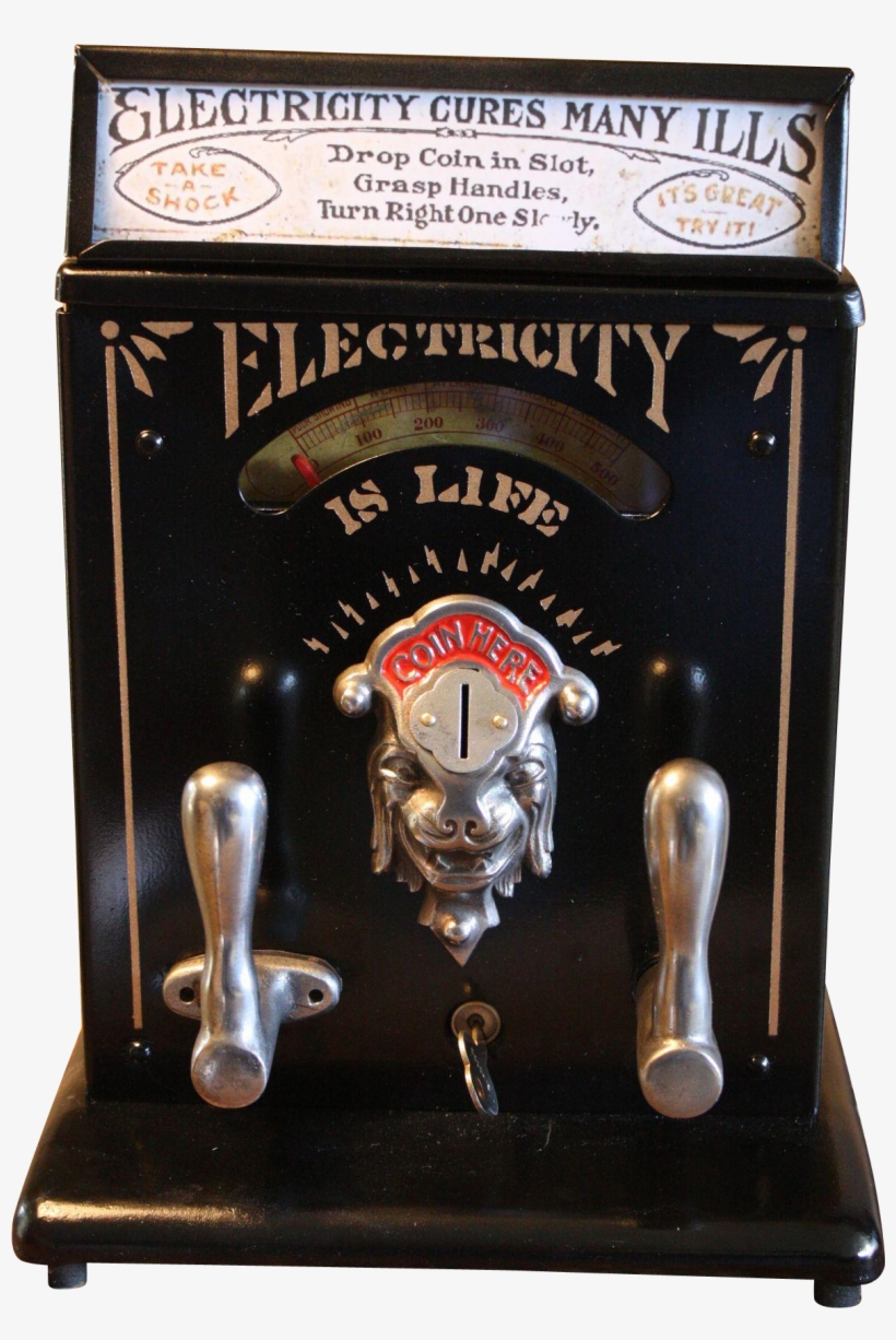 Mills Firefly “electricity Is Life” Arcade Electric - Electricity, transparent png download