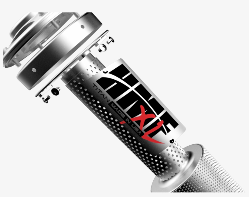 The Louder Xl - Hmf Titan Xl Exhaust, transparent png download