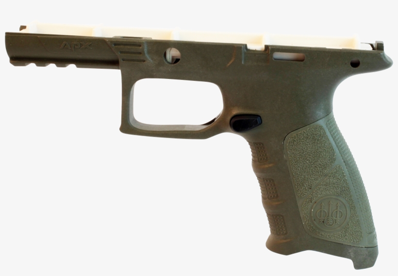 Beretta Usa E01643 Apx Grip Frame Od Green Polymer, transparent png download