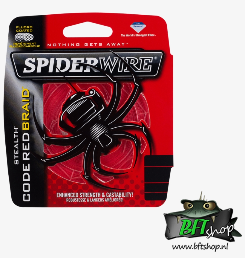 Stealth Code Red - Spiderwire Stealt Code Red 110 0.350 Mm, transparent png download