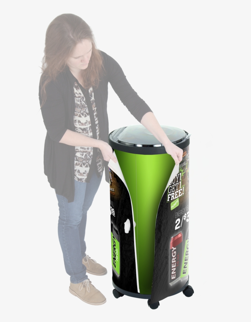 Iceman Ii- Base Unit W/lid And Wheels - Girl, transparent png download