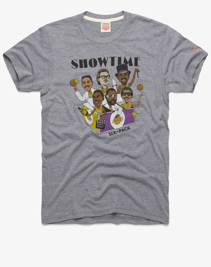 La Showtime Six Pack Los Angeles Lakers Retro Nba Basketball - Varsity Club Restaurant & Bar, transparent png download