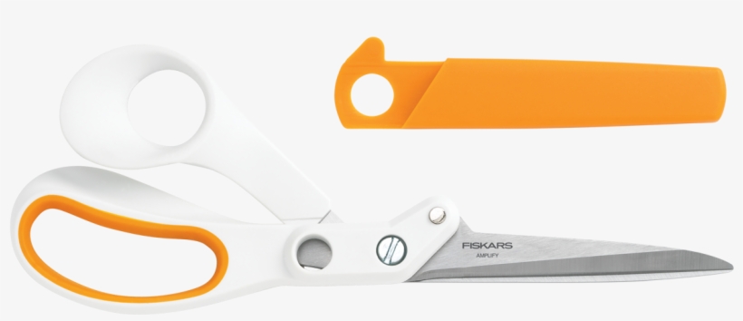 Amplify™ Mixed Media Shears / Products - Fiskars Amplify 8 Shears Multi, transparent png download