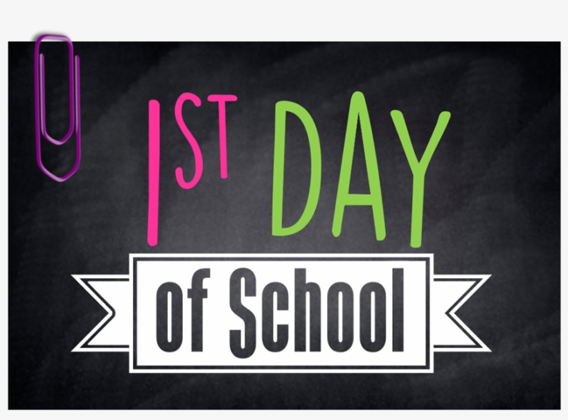 First Day Of School - School, transparent png download