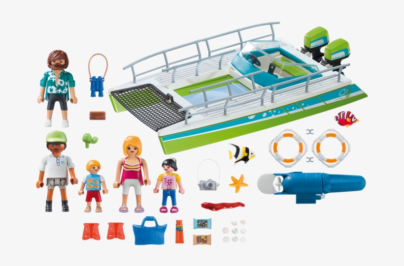 Playmobil Glass Bottom Boat, transparent png download