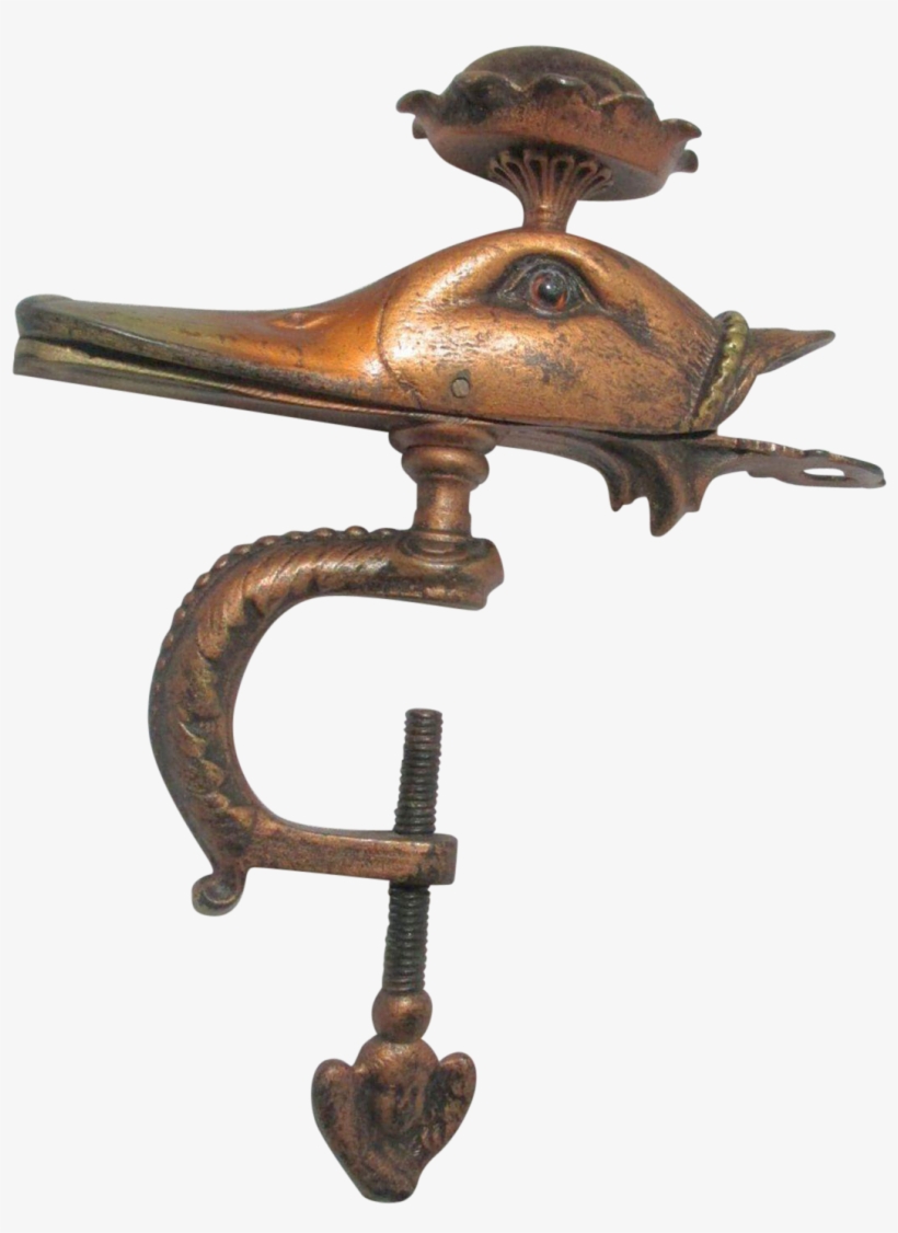 Clamp Brass Duck Sewing - Pincushion, transparent png download