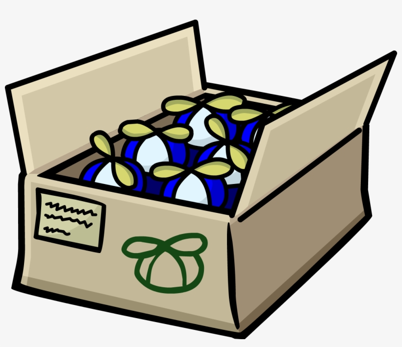Blue Propeller Cap Box, transparent png download