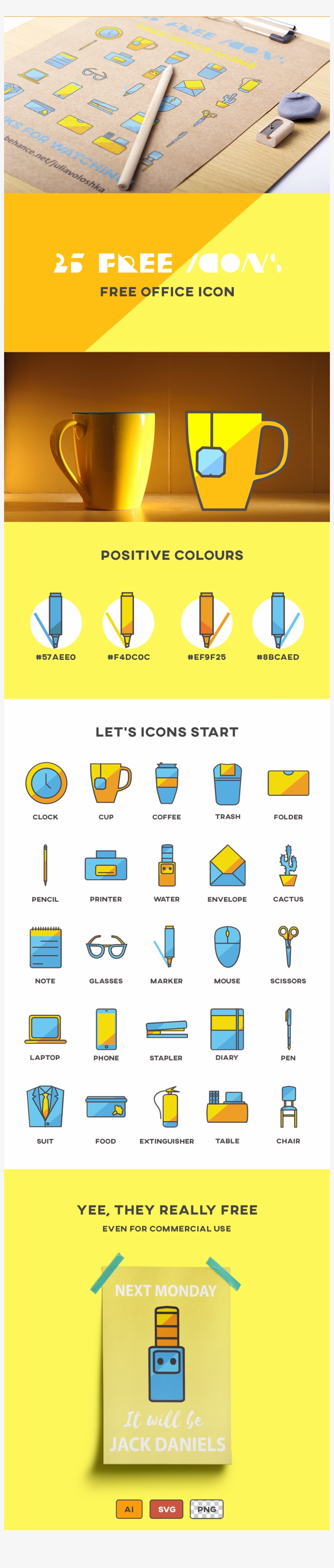 25 Business And Office Vector Icon Set, Ai, Svg, Png - Electric Blue, transparent png download