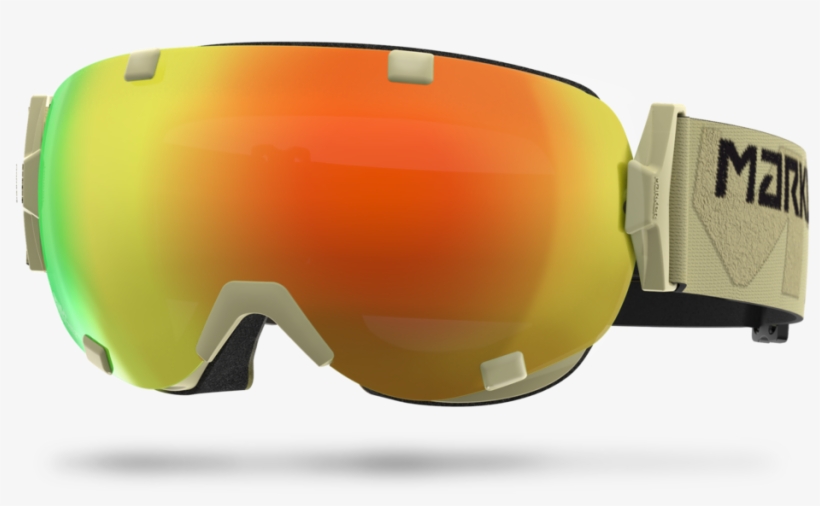 Marker Projector Ski Goggle - Marker Projector+ Red Plasma Mirror/cat2, transparent png download