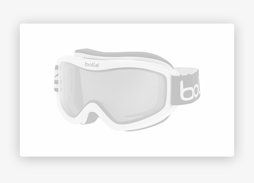 Coming Soon - - Bolle Goggles 20574 Mojo Shiny White - Vermillon Ski, transparent png download