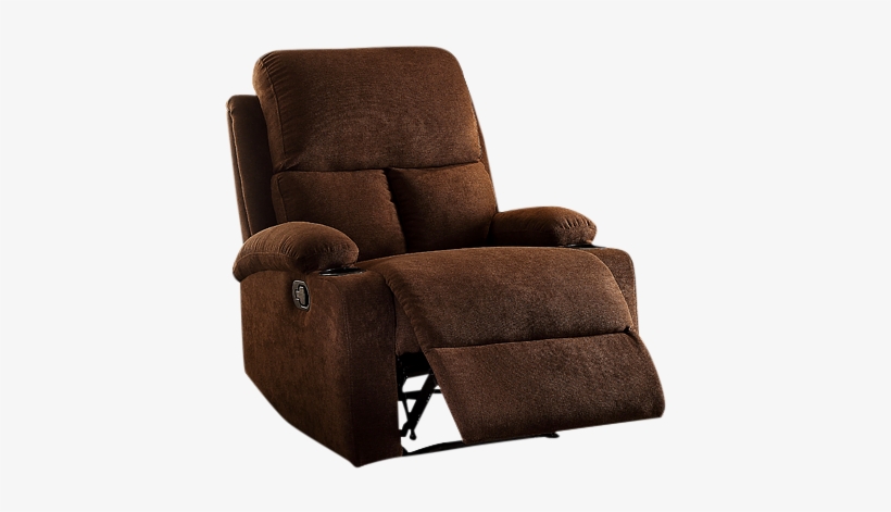 Image For Rocking Fabric Recliner - Acme Furniture Rosia Linen Recliner In Multicolor,, transparent png download