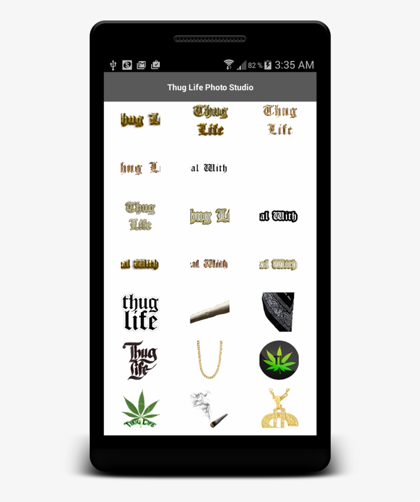 X - - Periwinkleepee Thug Life Toddler & Youth Tee, transparent png download