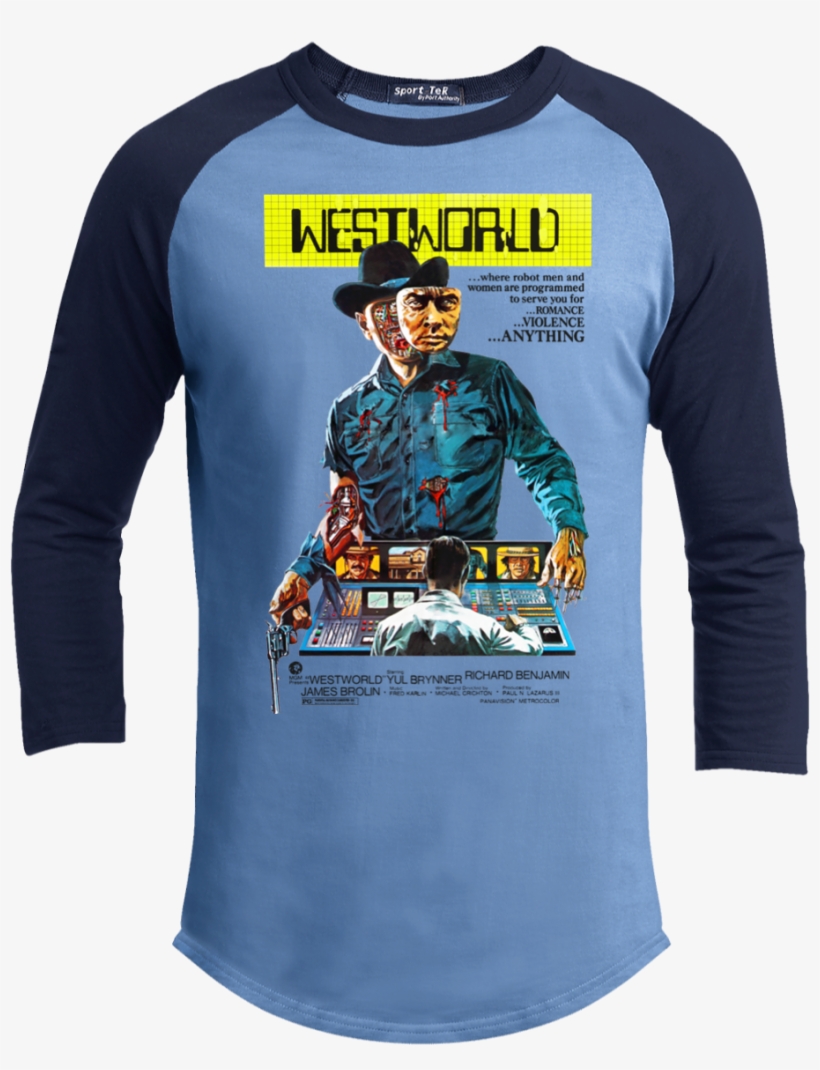 Westworld Yul Brenner Science Fiction Movie 1973 T - Sport-tek, transparent png download