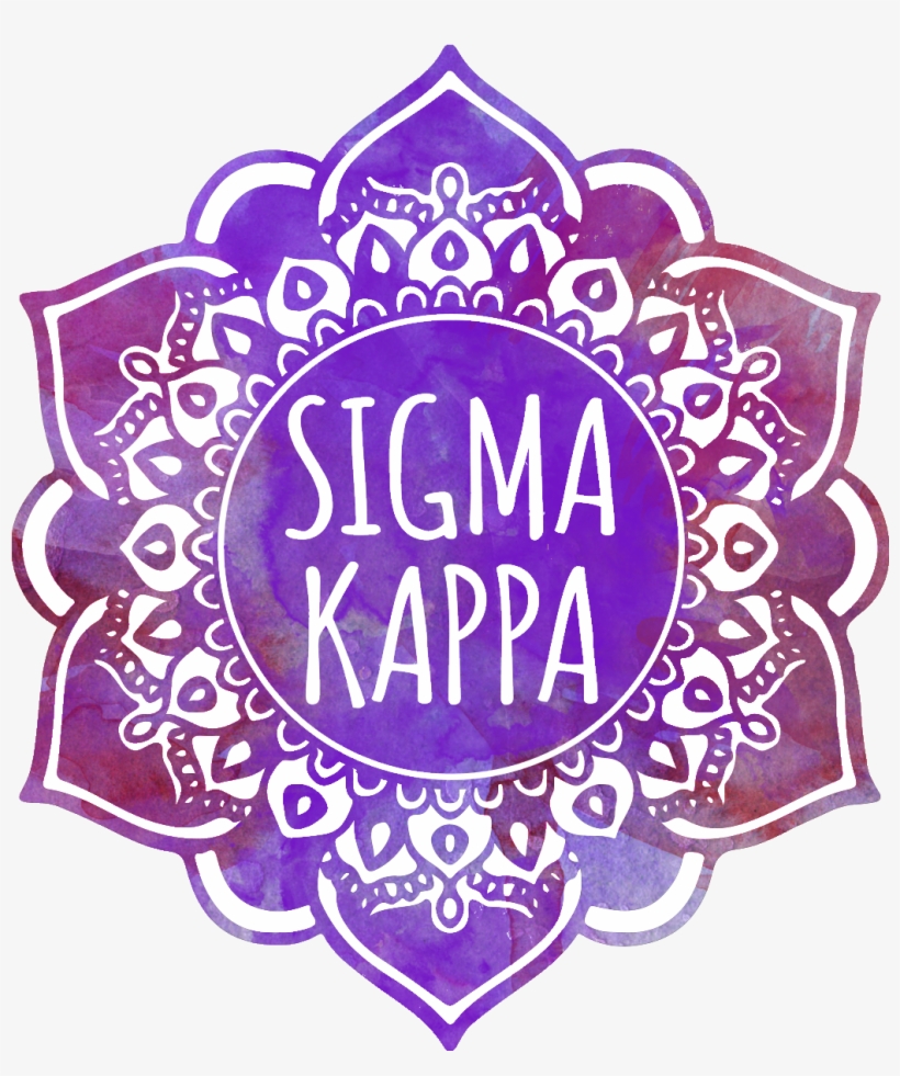 Sigma Kappa Mandala Air Freshener 2/package - Sigma Sigma Sigma, transparent png download