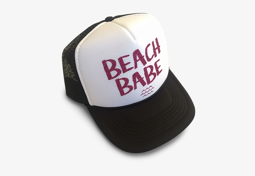 Beach Babe Youth Trucker Hat, transparent png download
