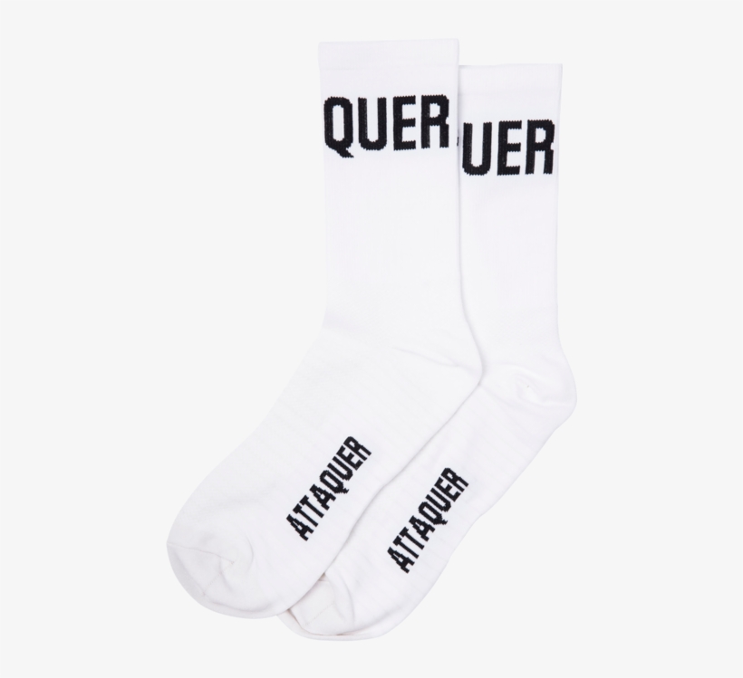 Block Type Socks White Main - Sock, transparent png download