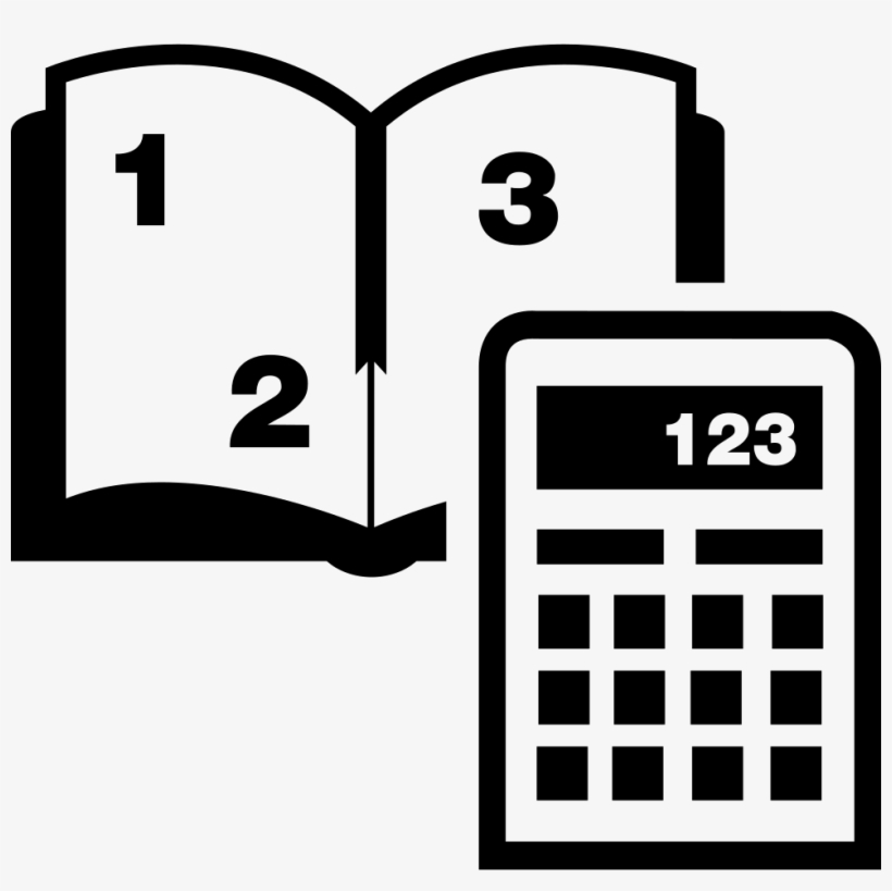Png File Svg - Calculator Logo Black And White, transparent png download