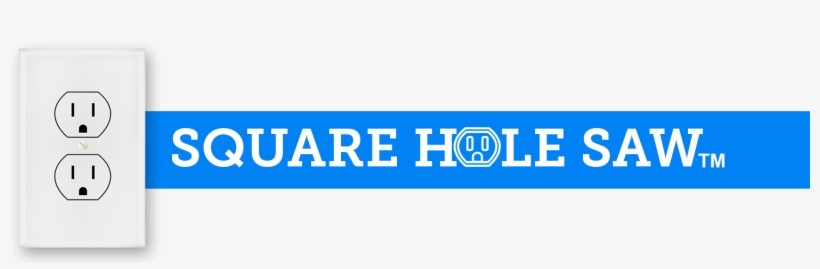 Square Hole Saw Logo - Hole Saw, transparent png download