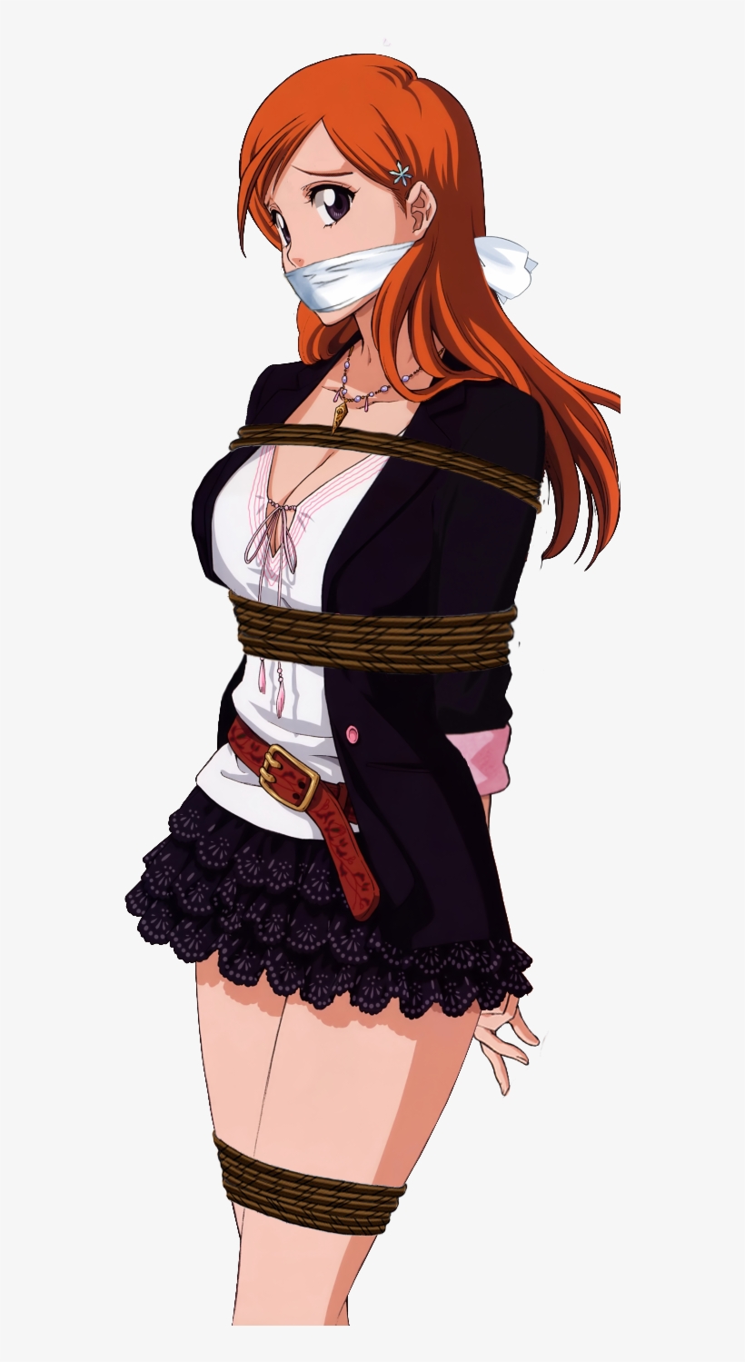 Orihime Inoue From Bleach Tied Up &amp - Orihime Inoue, transparent png download