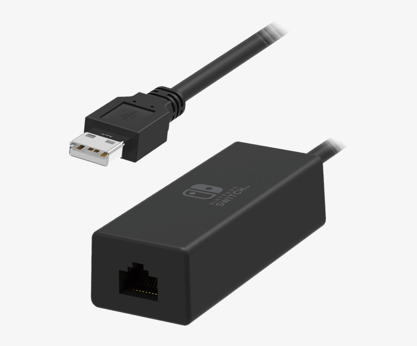 Nintendo Switch Lan Adapter - Hori Officially Licensed Lan Adapter For Nintendo Switch, transparent png download