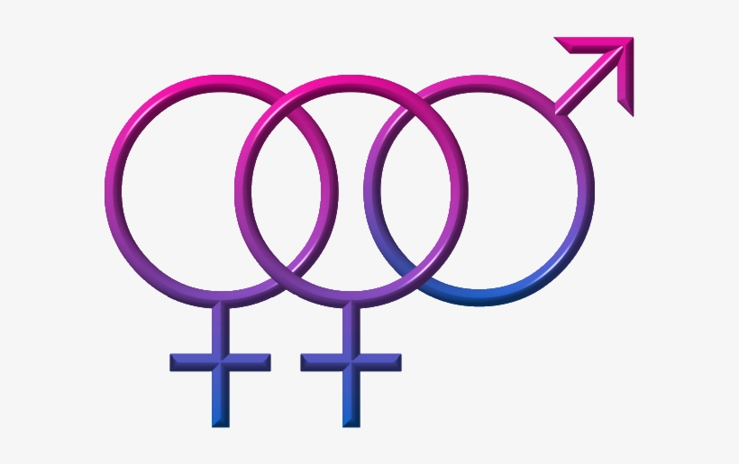 Bi Pride Graphic - Hacer El Doble Infinito, transparent png download