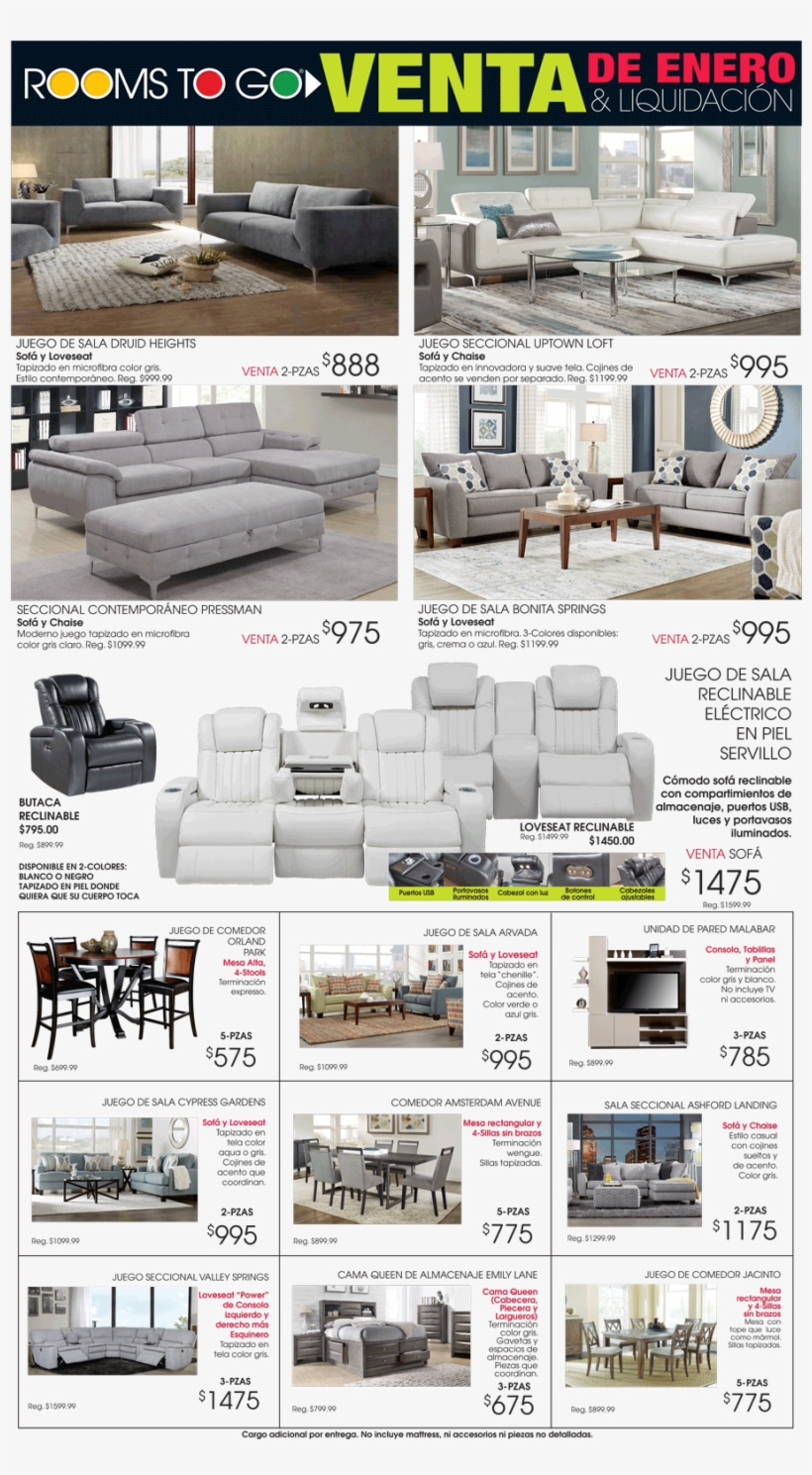 Home Source Loveseat, Gray, transparent png download