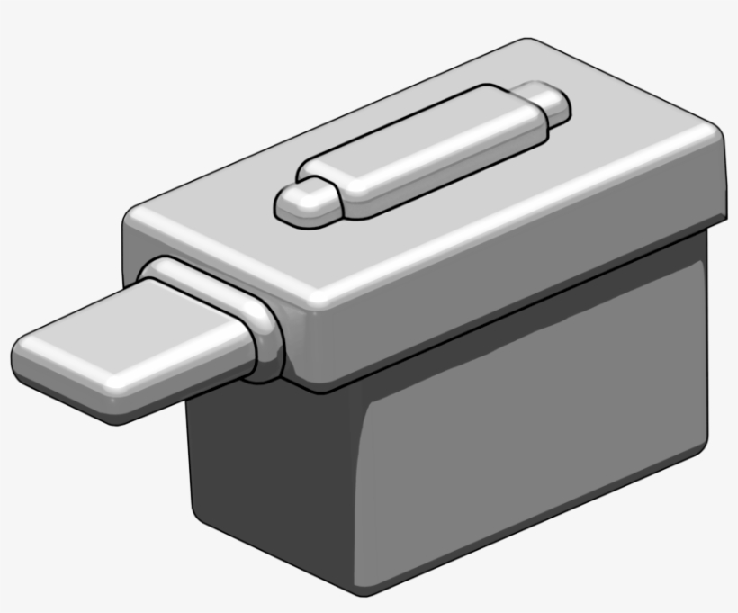 Brickarms Ammo Box - Padlock, transparent png download