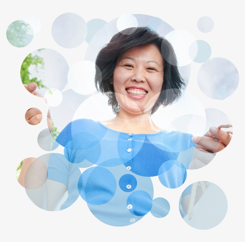 Smiling Woman - Fun, transparent png download