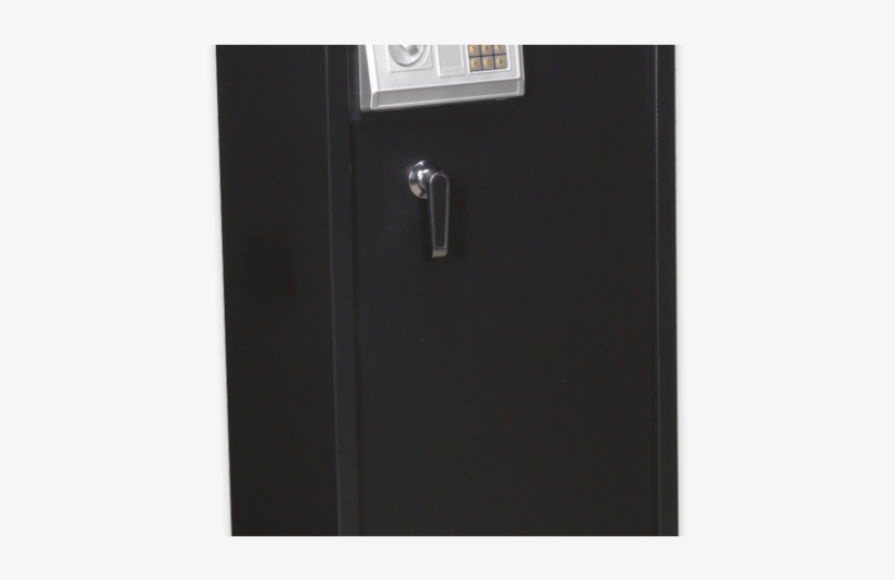 Gun Cabinet With Ammo Box & Electronic Lock 8 Gun Capacity - Wood, transparent png download