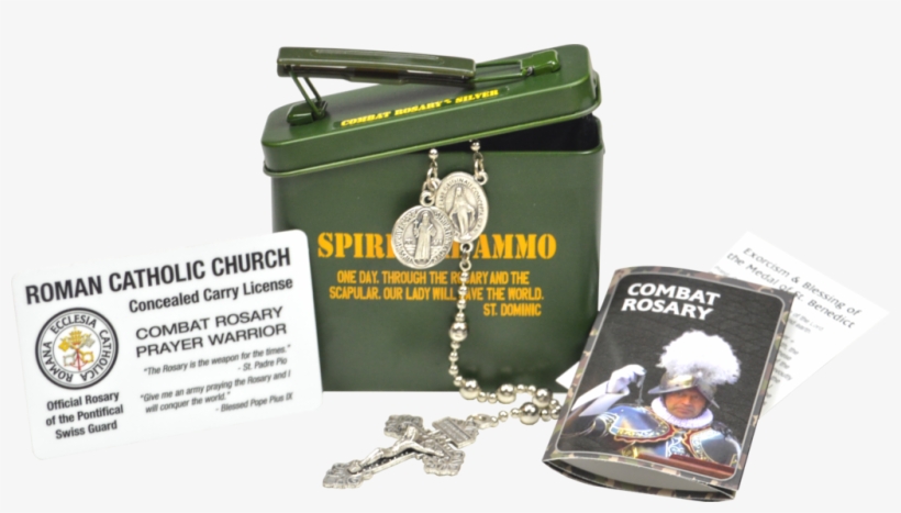 Spiritual Ammo Can Set Roman Catholic Gear, transparent png download