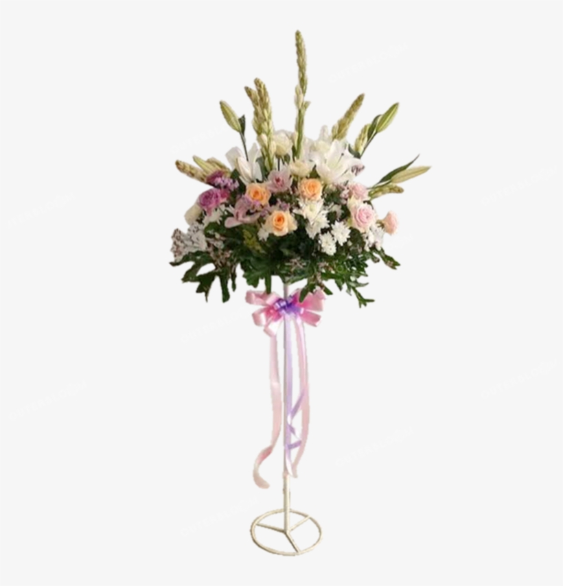 Classic Rose And Lillies Romance - Banten, transparent png download