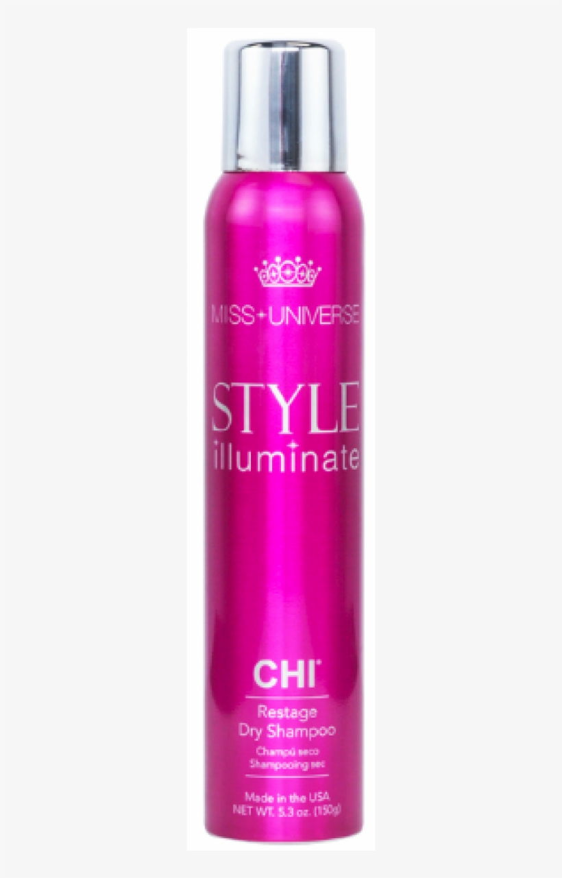 Miss Universe Style - Chi Miss Universe Style Illuminate, Restage Dry Shampoo, transparent png download