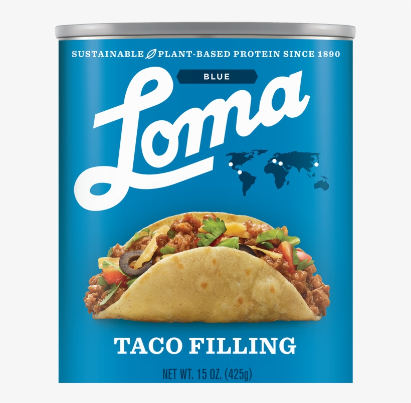 Loma Blue Taco Filling - Loma Linda Fishless Tuna, transparent png download