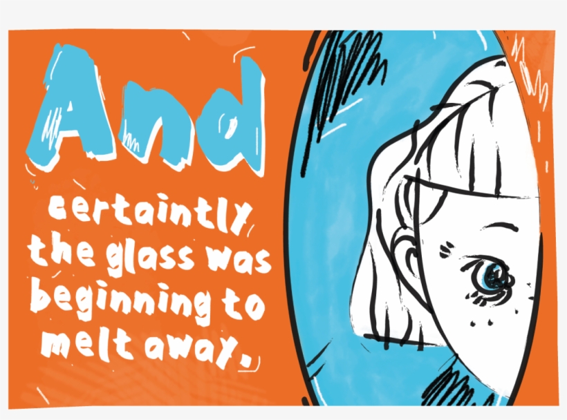 Adaptation Of Alice Through The Looking Glass - Poster, transparent png download