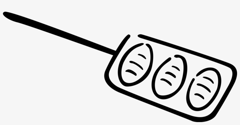 Vector Illustration Of Staple Food Baked Bread Prepared - Bread, transparent png download