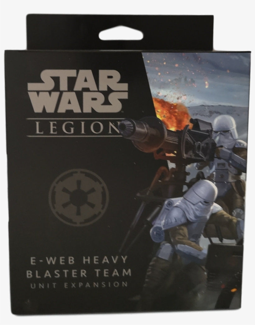 Legion E-web Heavy Blaster Team Unit Expansion - Star Wars Legion E Web Heavy Blaster Team, transparent png download